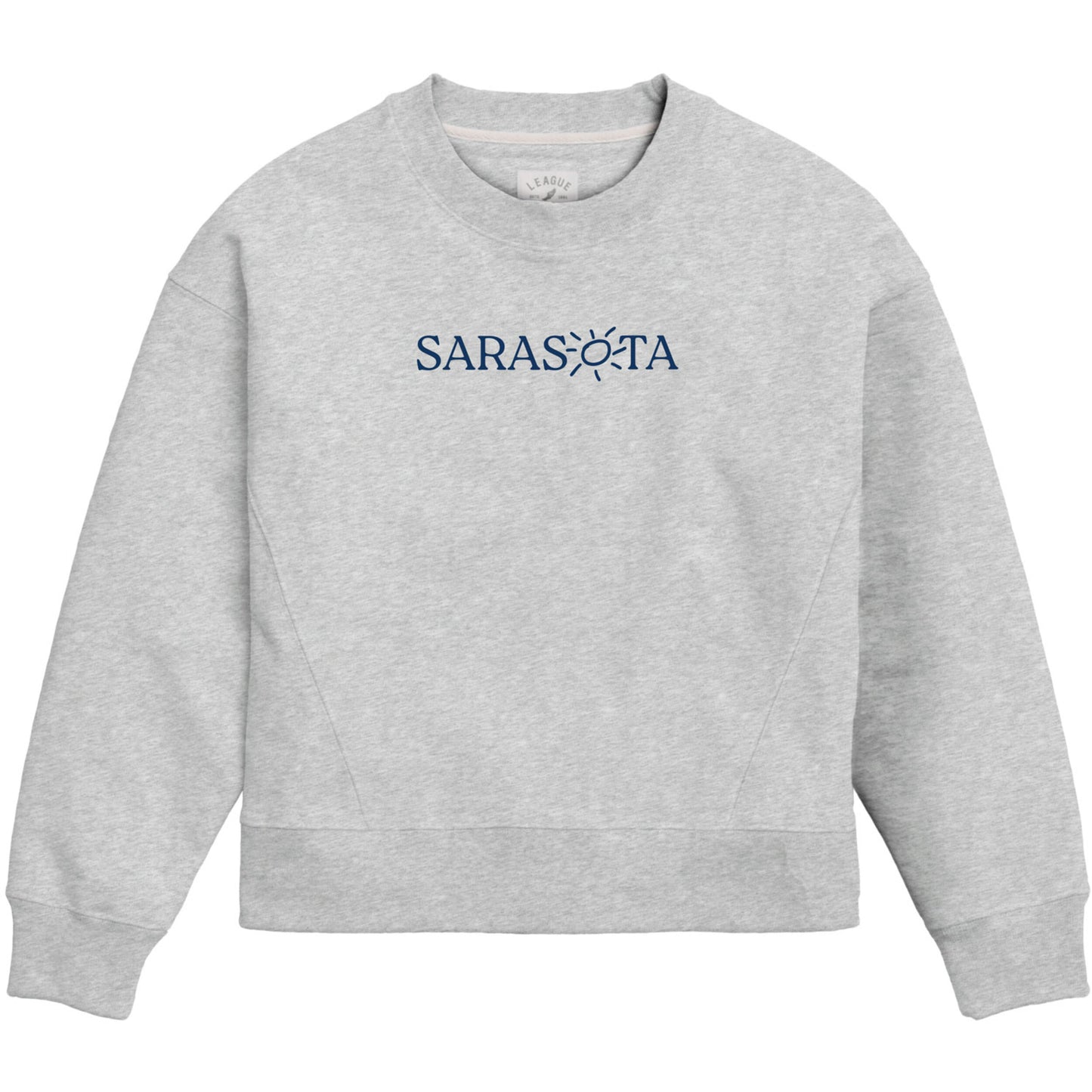 Sarasota 1636 Box Crew Gray