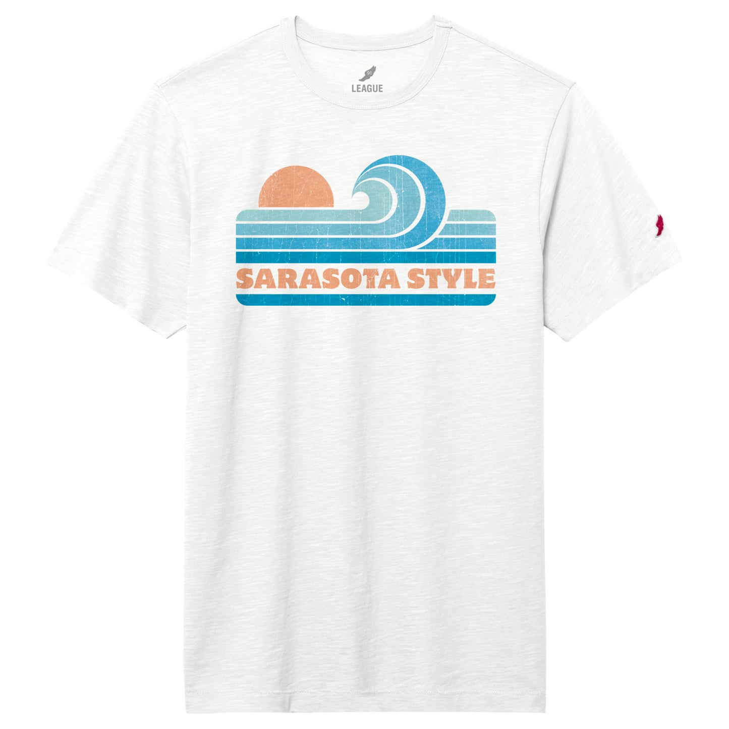Sarasota Mens Slub Tee