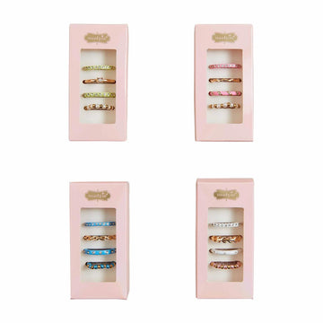 Sarasota Style Bright Layering Ring Set - Sarasota Florida | Sarasota Store
