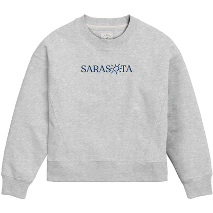 Sarasota 1636 Box Crew Gray