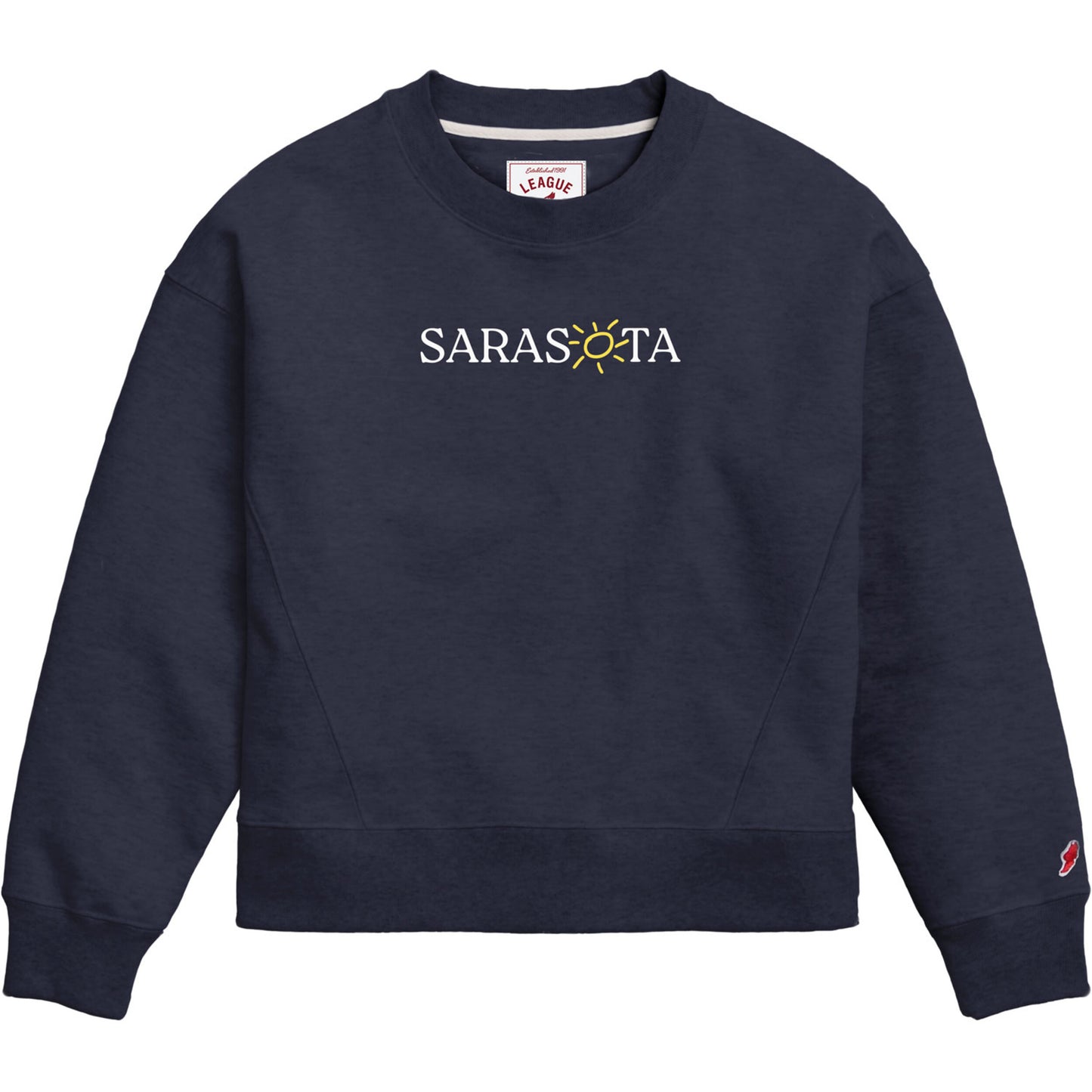 Sarasota 1636 Box Crew Navy