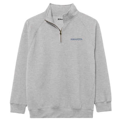 Sarasota 1/4 Zip Benchmark Gray