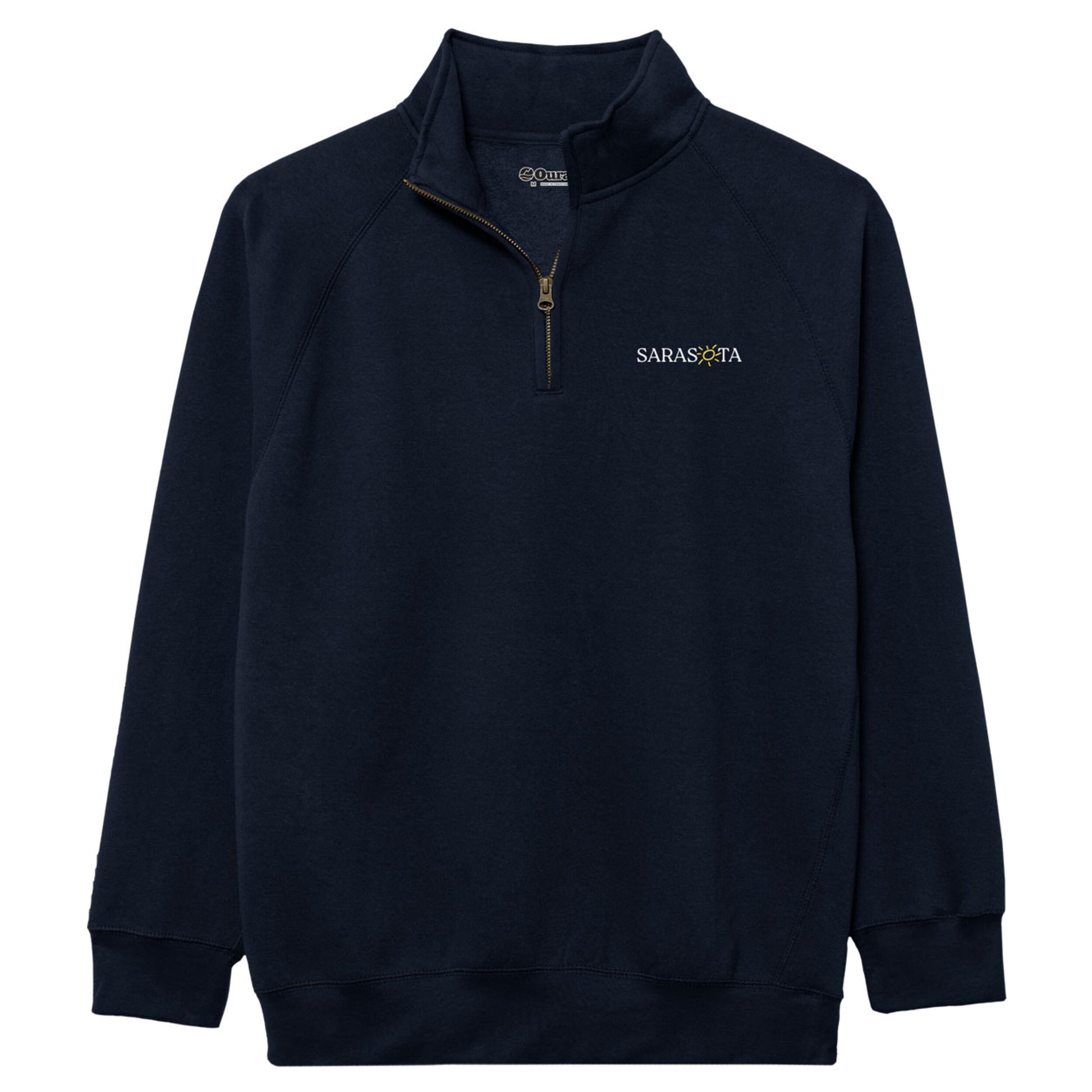 Sarasota 1/4 Zip Benchmark Navy