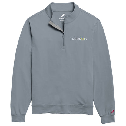 Sarasota All Day 1/4 Zip Blue