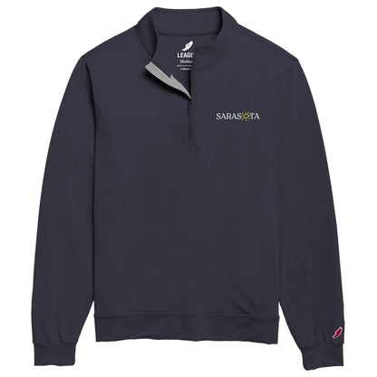 Sarasota All Day 1/4 Zip Navy