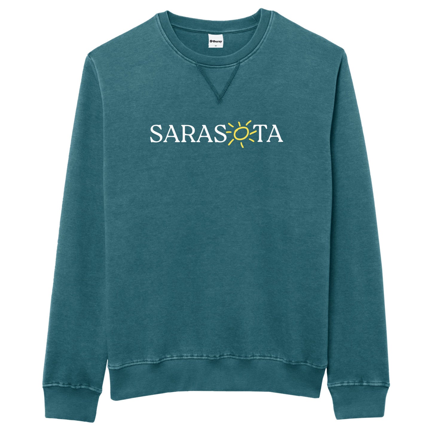 Sarasota Crew Weathered Fleece Teal