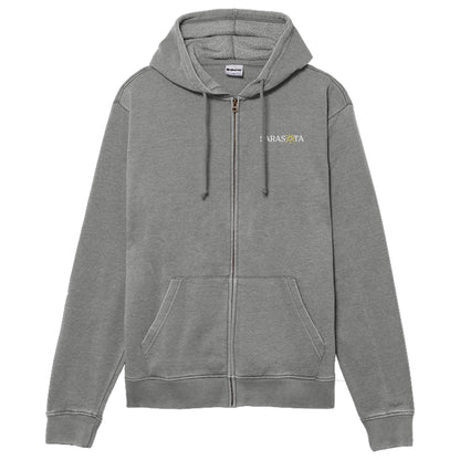 Sarasota Full Zip Fleece Gray