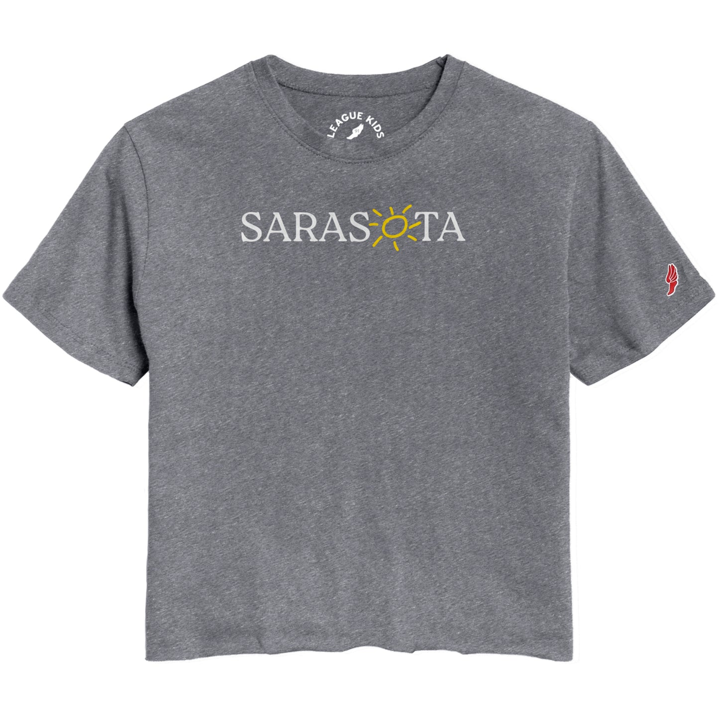 Sarasota Kids Girls Cut Off Gray