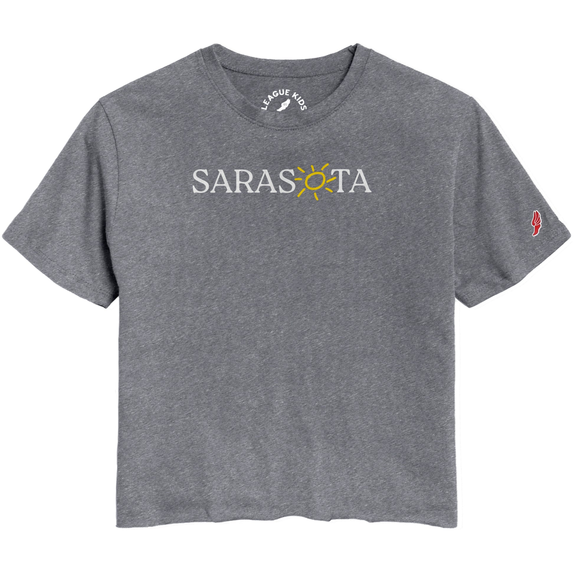 Sarasota Kids Girls Cut Off Gray