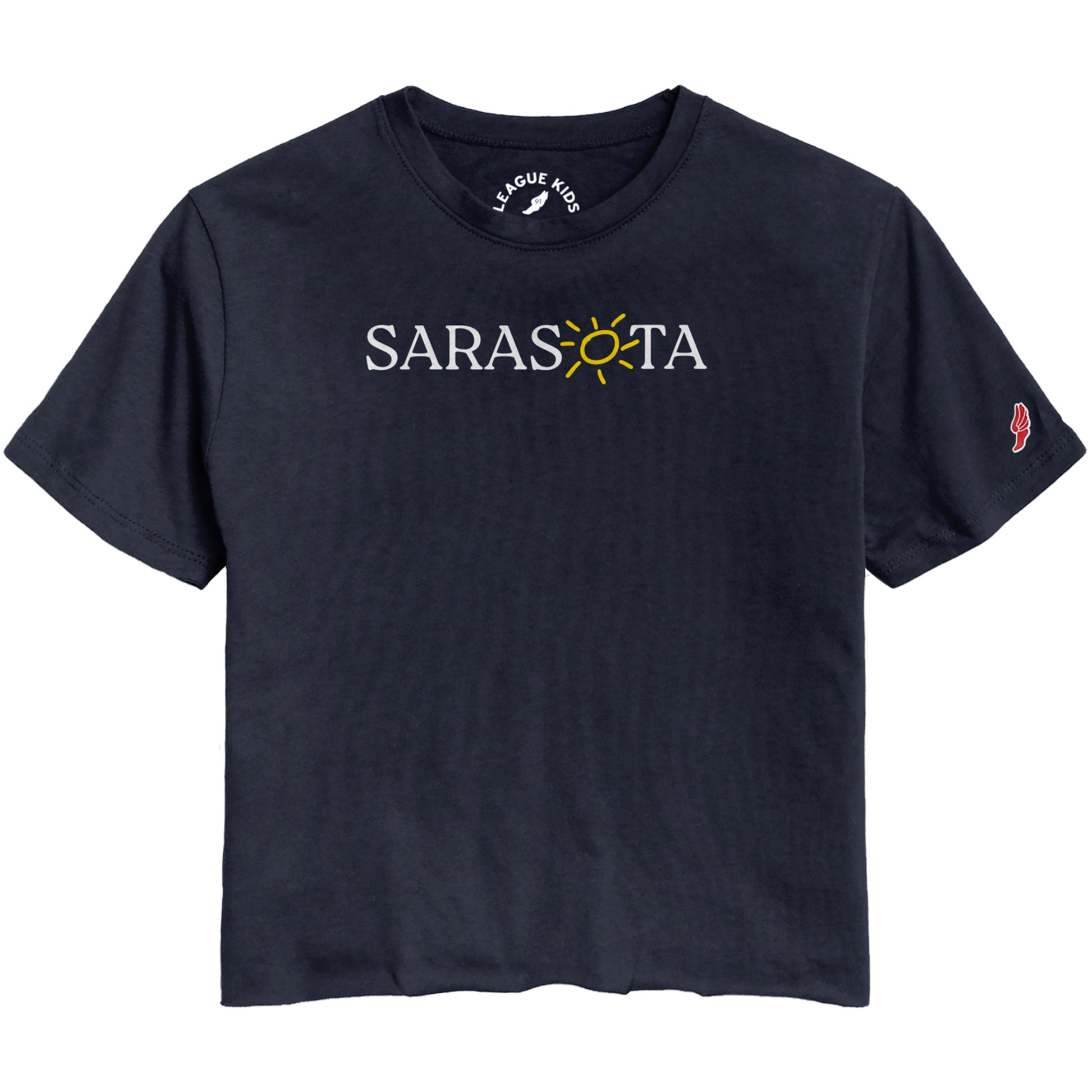 Sarasota Kids Girls Cut Off Navy