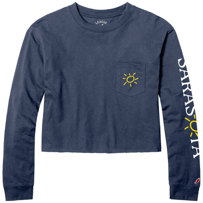 Sarasota Long Sleeve Clothesline Crop