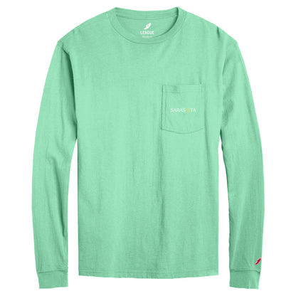 Sarasota Long Sleeve Pocket Tee