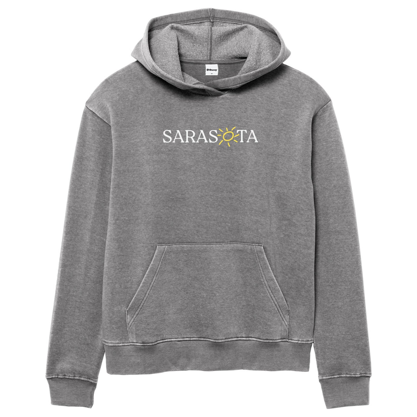 Sarasota Ouray Ladies Fleece Hood Gray