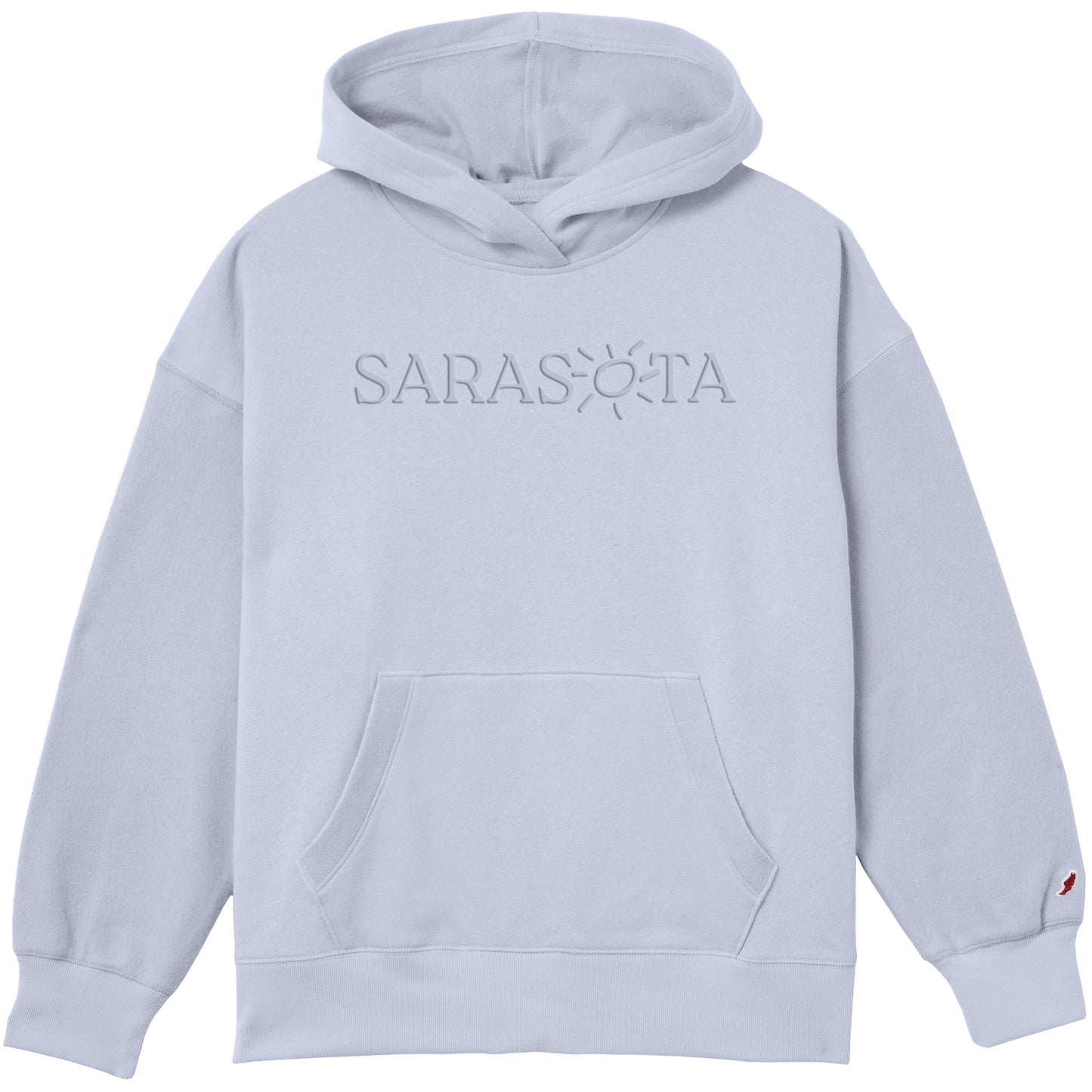 Sarasota Reverse Fleece Hoodie Blue