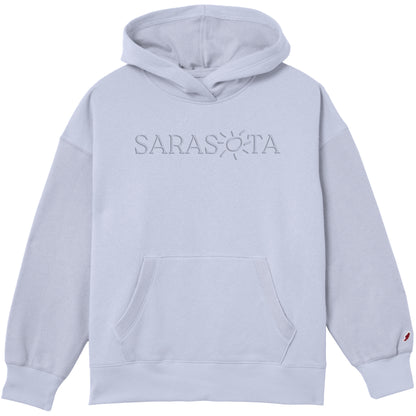 Sarasota Reverse Fleece Hoodie Blue