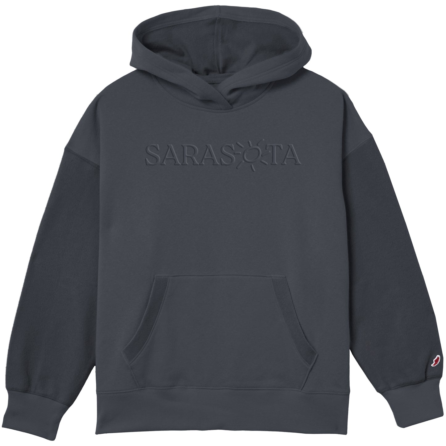 Sarasota Reverse Fleece Hoodie Navy