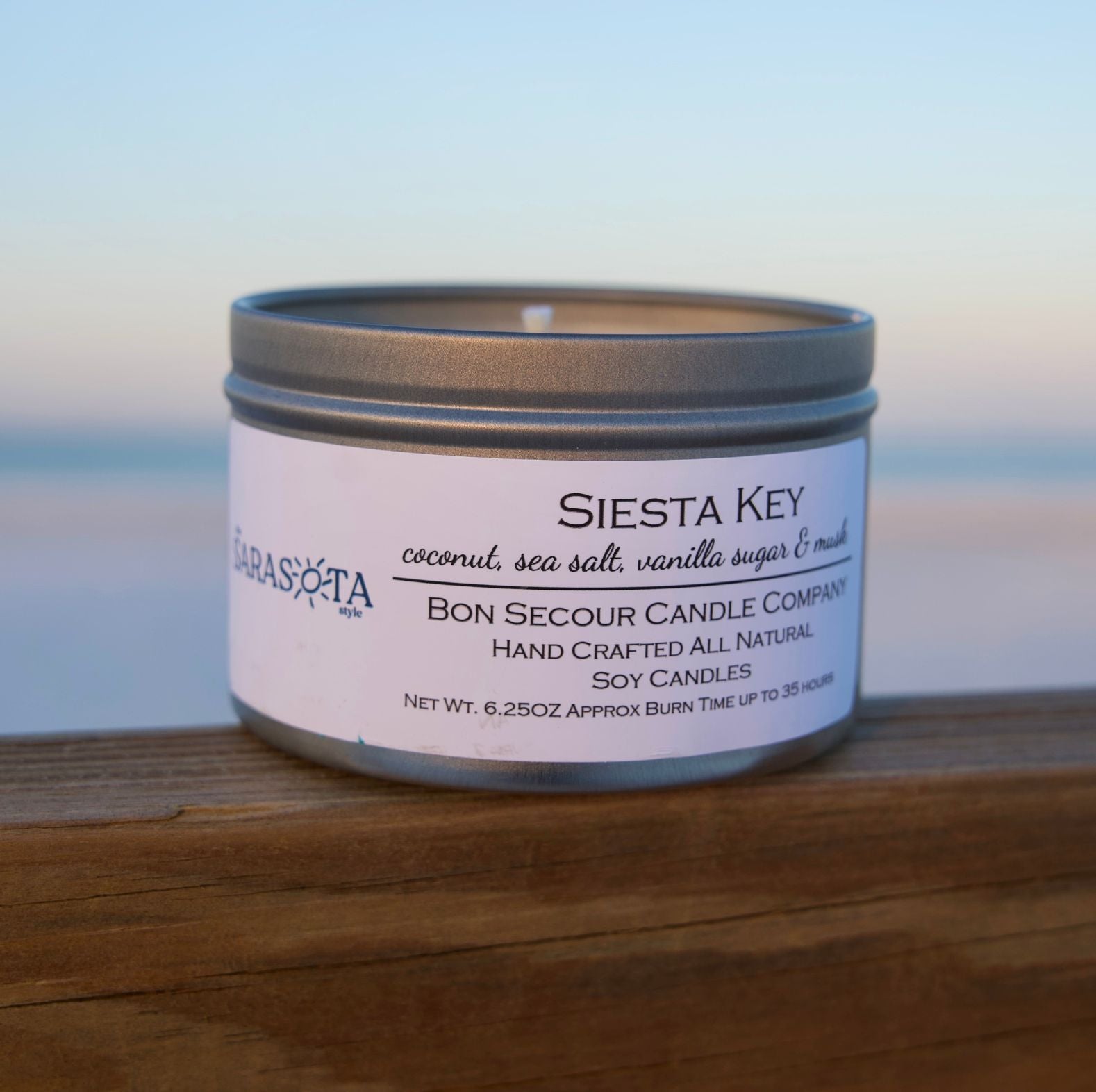 Sarasota Siesta Key Candle