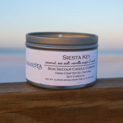 Sarasota Siesta Key Candle