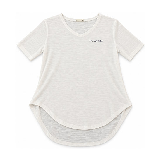 Sarasota TASC Longline T — White