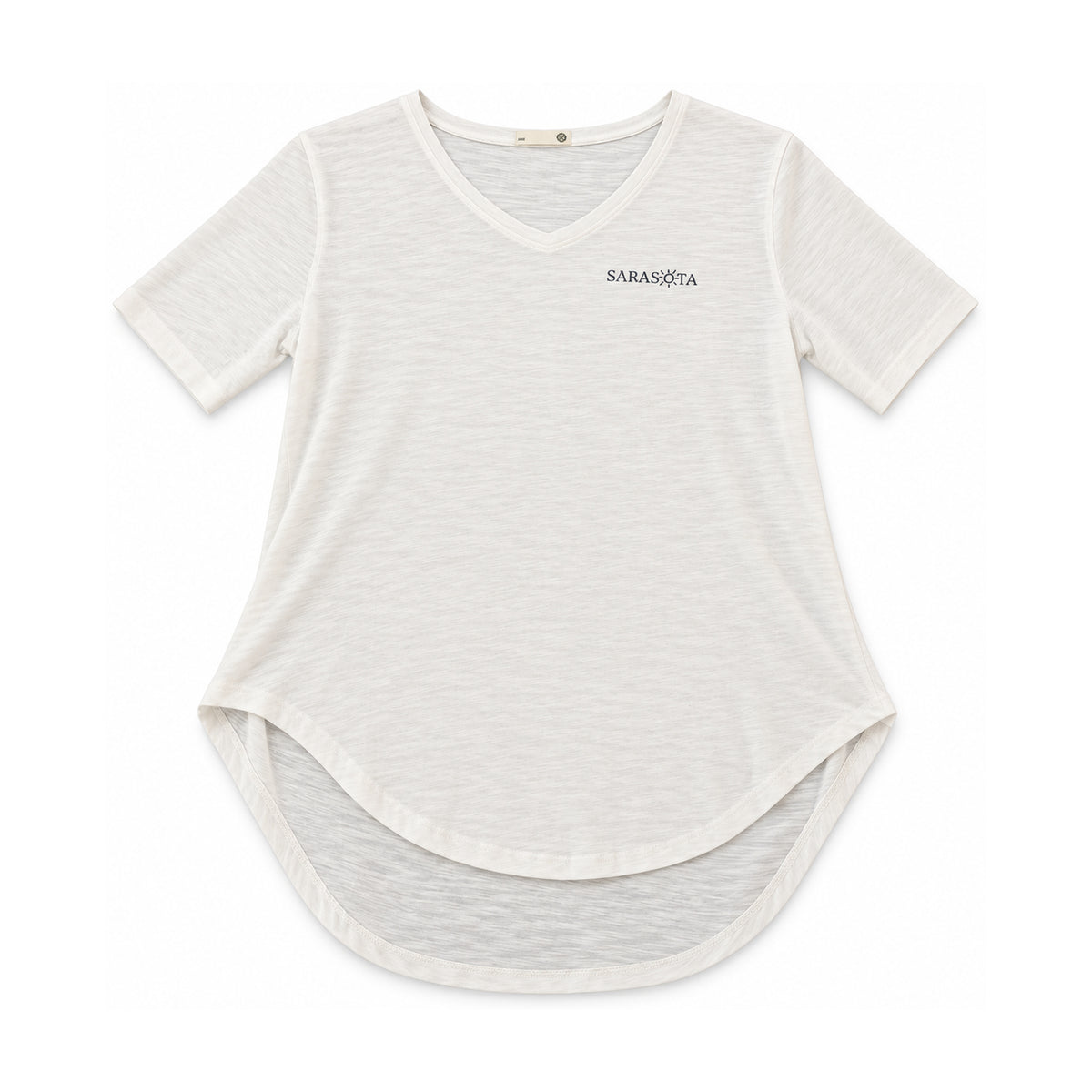 Sarasota TASC Longline T — White