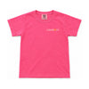 Longboat Kids Tee — Pink — Front view