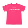Longboat Kids Tee — Pink — Back view