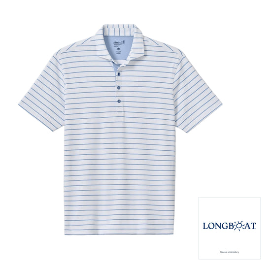 Longboat Johnnie-O Polo Kerwin — White Tide