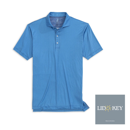 Lido Key Johnnie-O Polo Marlin — P Blue