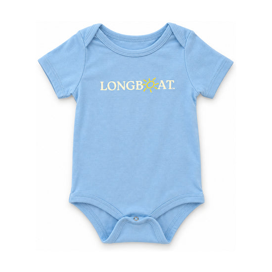 Longboat Onesie — Lt Blue
