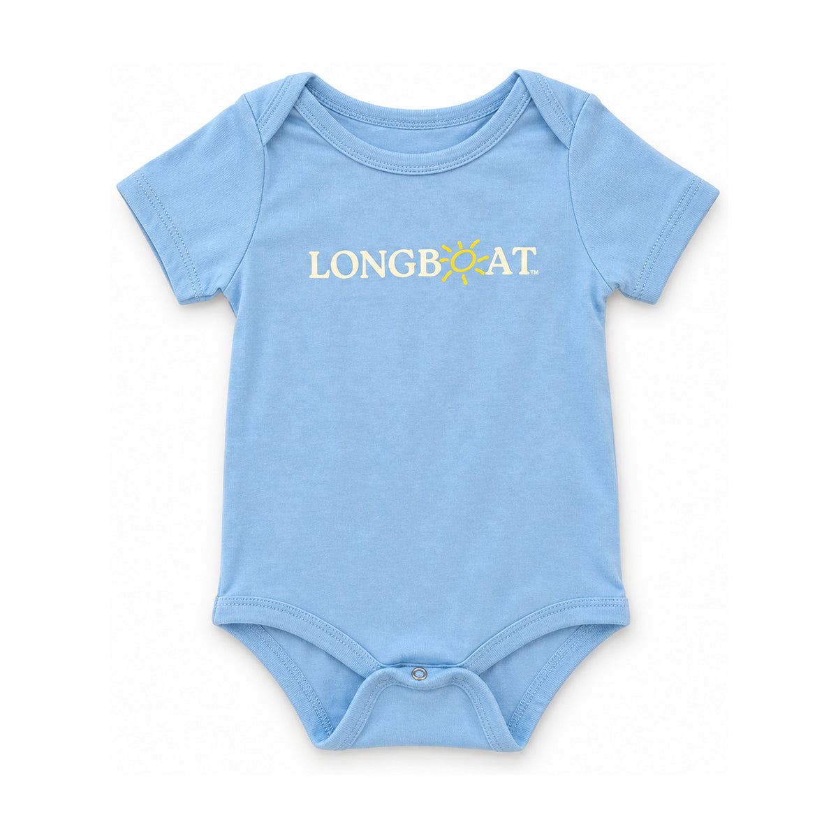 Longboat Onesie — Lt Blue