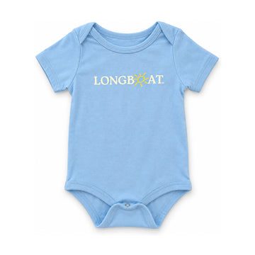 Longboat Onesie — Lt Blue