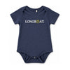 Longboat Onesie — Navy