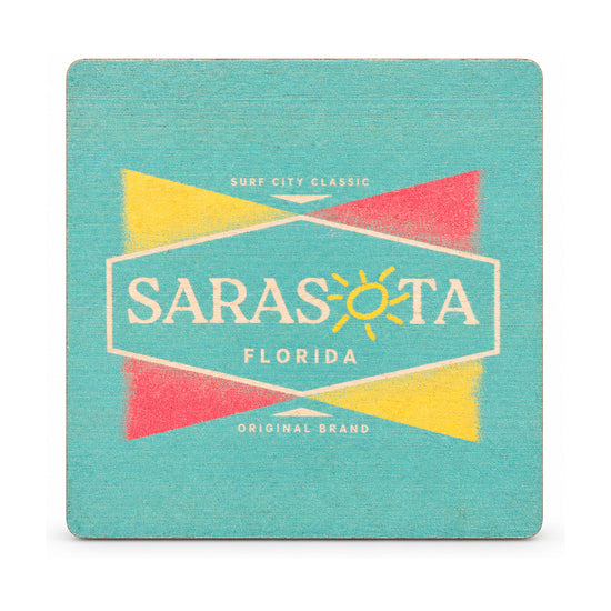 Sarasota Wood Magnet — SQ WD Bel Air