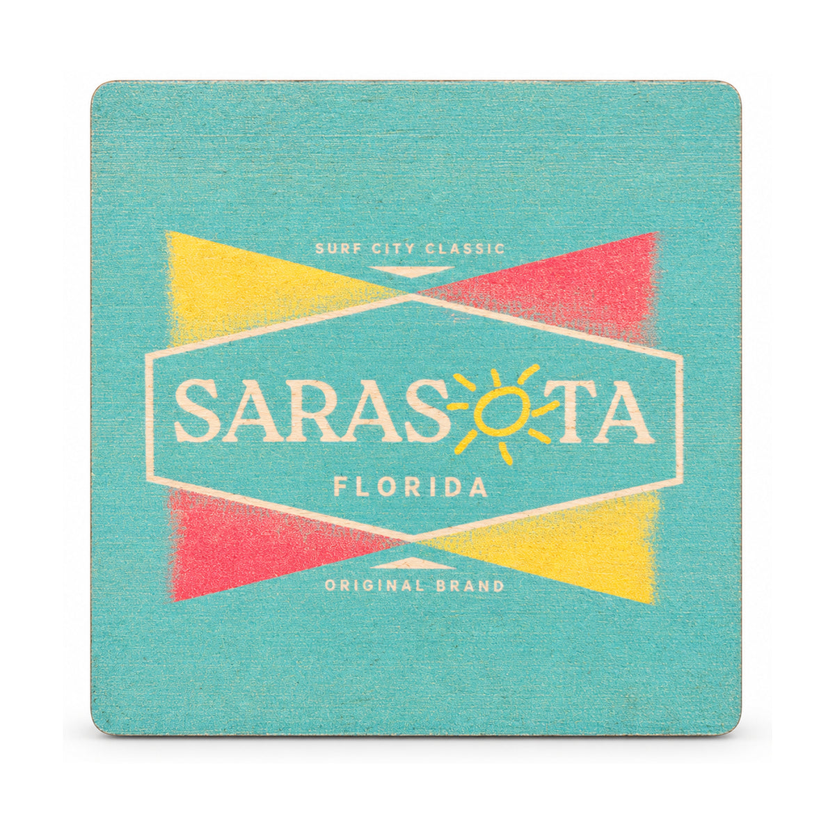 Sarasota Wood Magnet — SQ WD Bel Air