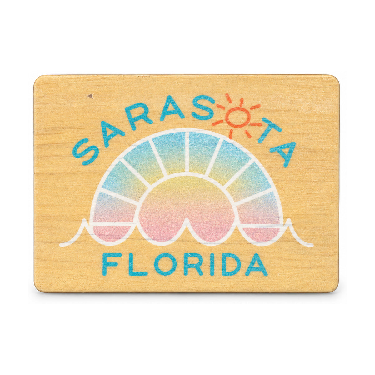 Sarasota Wood Magnet — WD Soft Mem