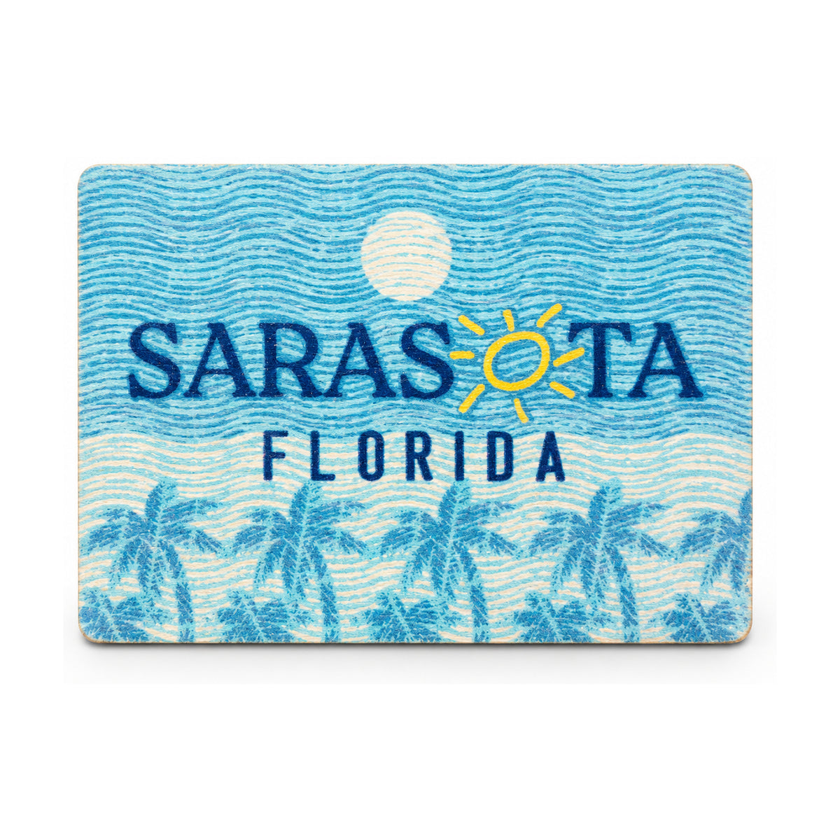Sarasota Wood Magnet — WD Swell