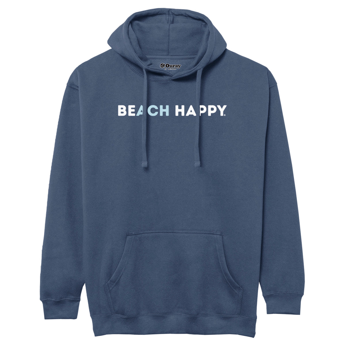Navy hoodie with 'Laurel Gators' text on a white background