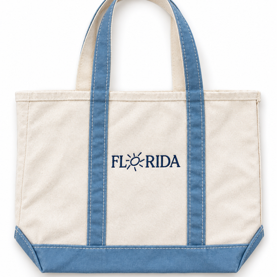 Florida Canvas Tote