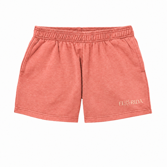 Florida Lounge Shorts in Coral