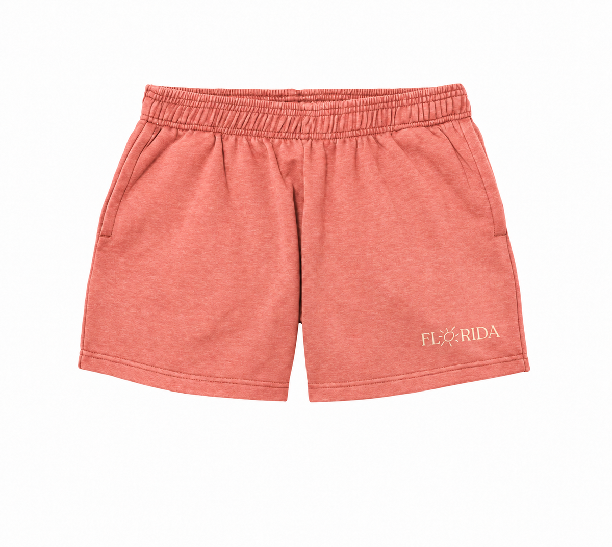Florida Lounge Shorts in Coral
