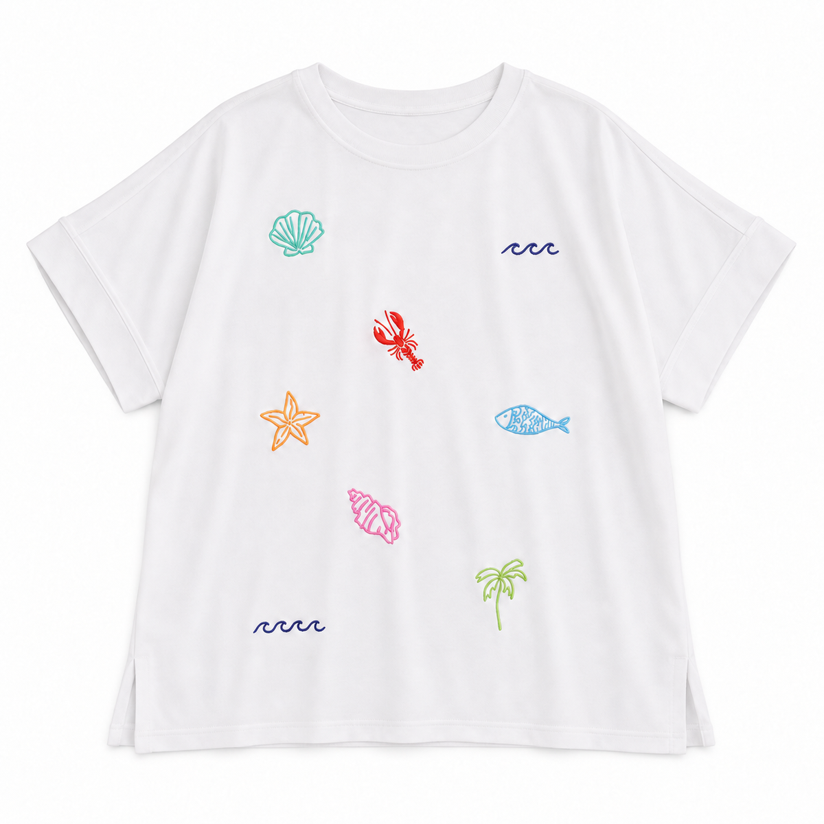 Lala Embroidered Top