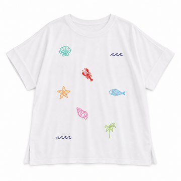 Lala Embroidered Top