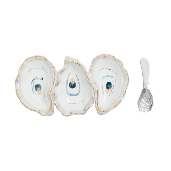 Oyster Tri Tidbit Set
