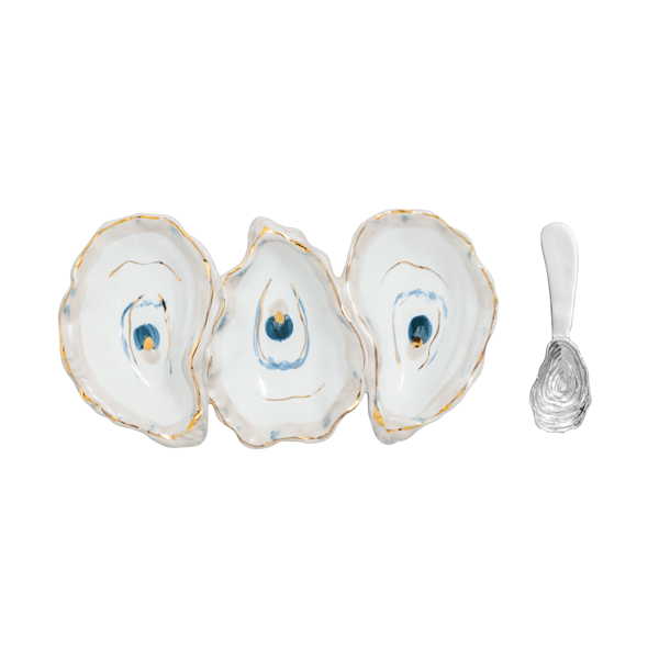 Oyster Tri Tidbit Set