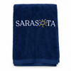 Sarasota Beach Towel — Navy