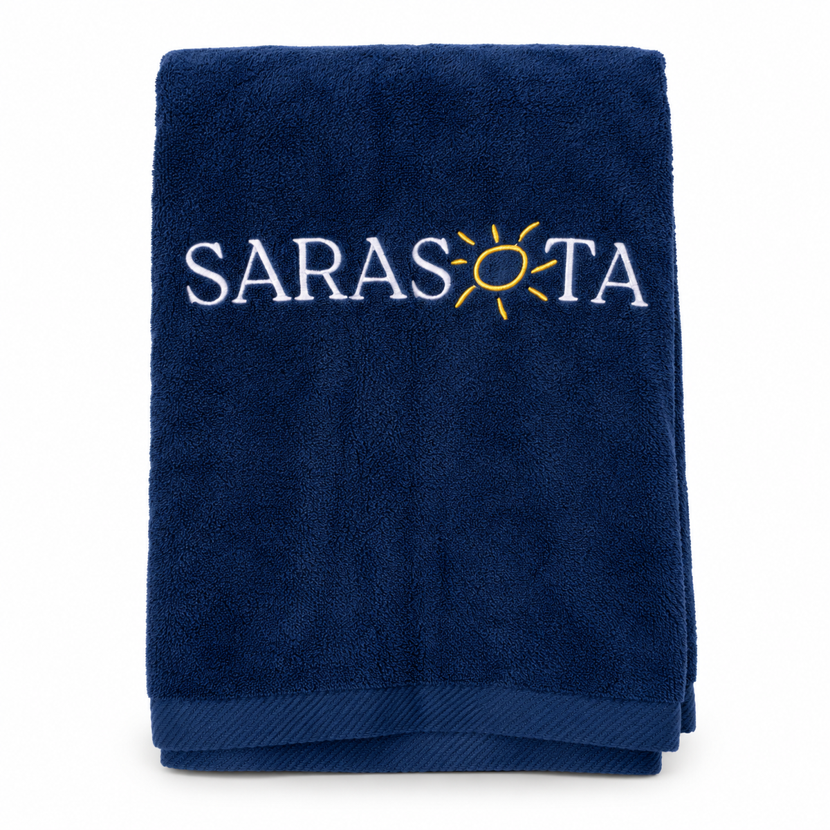 Sarasota Beach Towel — Navy