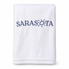 Sarasota Beach Towel — White