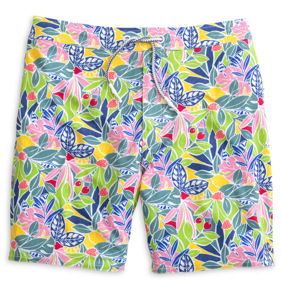 Sarasota Style Johnnie-O Swim Shorts in Zest - Sarasota Florida | Sarasota Store