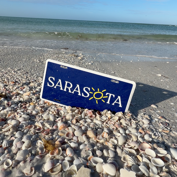 Sarasota Style Car Tag - Sarasota Florida | Sarasota Store
