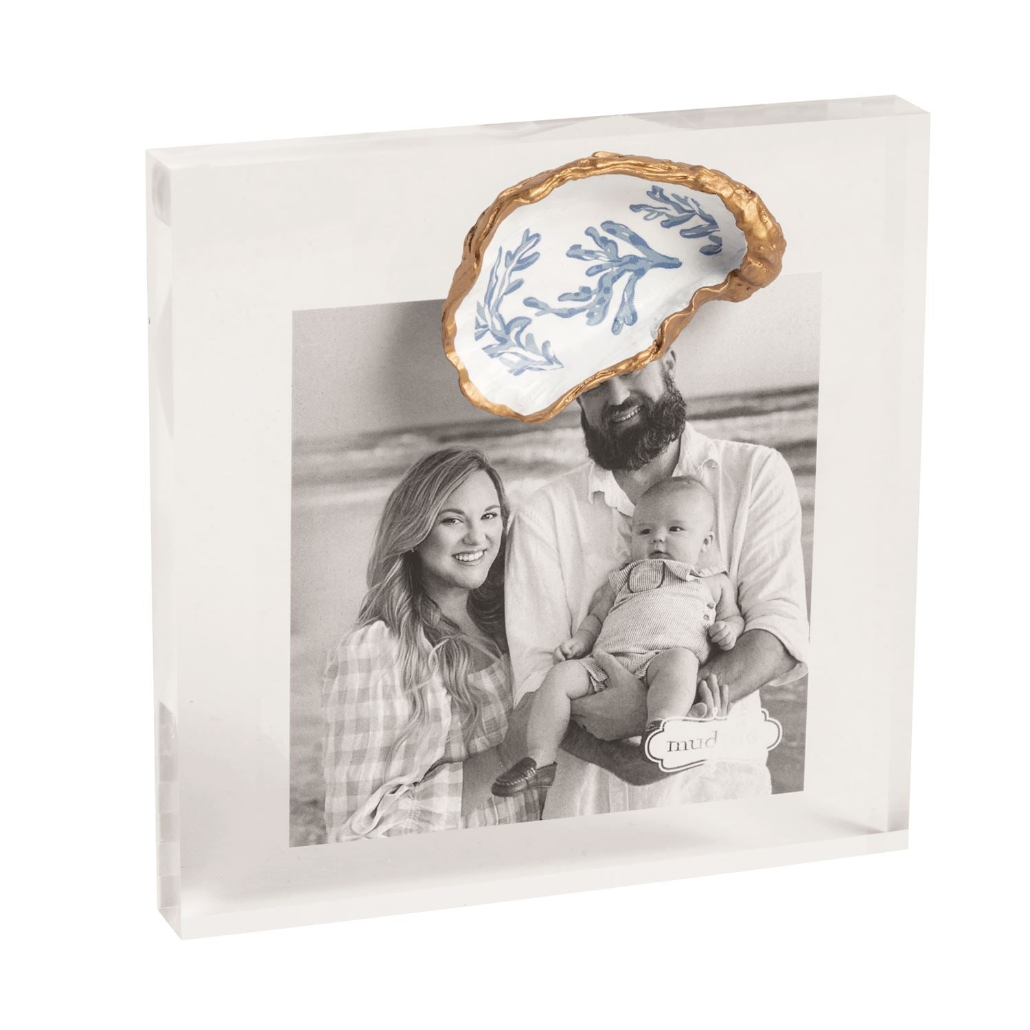 Sarasota Style Acrylic Sealife Blue Picture Frame in Coral - Sarasota Florida | Sarasota Store